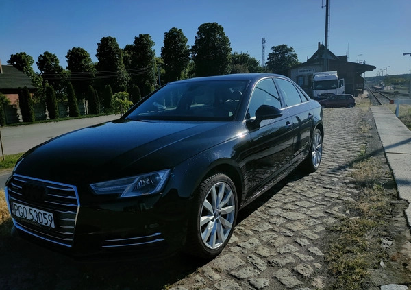 Audi A4 cena 83999 przebieg: 124000, rok produkcji 2016 z Wielichowo małe 121